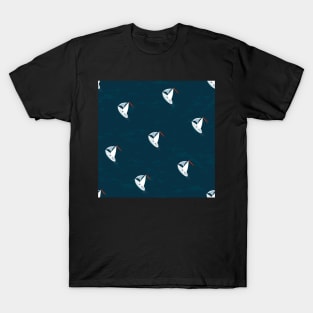 Sailboats pattern T-Shirt